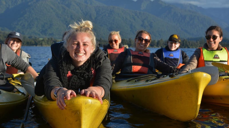 Kayak in solitude and then experience a New Zealand Native bush walk!